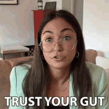 Trust Your Gut Bustle GIF - Trust Your Gut Bustle Trust Your Intuition GIFs