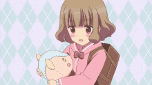Anime Hug Anime Plush GIF - Anime Hug Anime Plush Anime Love GIFs