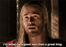 Thor Id Rather Be GIF - Thor Id Rather Be Good Man GIFs