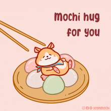 Mochi-love Mochi-hug GIF - Mochi-love Mochi-l Mochi GIFs