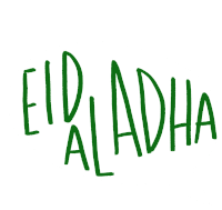 Eid Al Adha Arabic Sticker