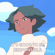 Its Good To Be Responsible Wesley GIF - Its Good To Be Responsible Wesley Bee And Puppycat GIFs