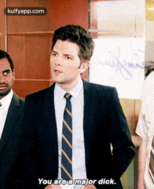 You Are A Major Dick..Gif GIF - You Are A Major Dick. Parks And-rec Hindi GIFs