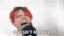 Doesnt Matter Yungblud GIF - Doesnt Matter Yungblud God Save Me But Dont Drown Me Out GIFs