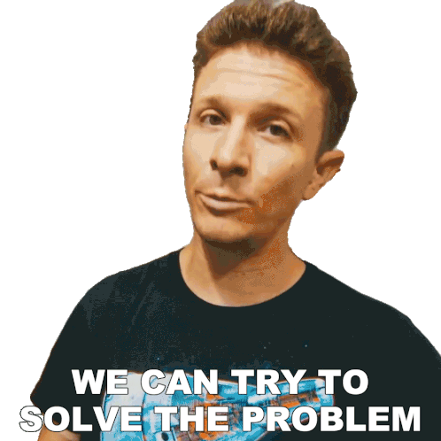 We Can Try To Solve The Problem Wren Weichman Sticker - We Can Try To Solve The Problem Wren Weichman Corridor Crew Stickers