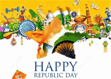 Republic Day Happy Republic Day2020 GIF - Republic Day Happy Republic Day2020 Republic Day Wishes GIFs