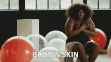 Brown Skin Black Girl Magic GIF - Brown Skin Black Girl Magic Confident GIFs