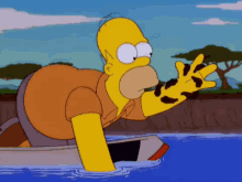 The Simpson Leech GIF - The Simpson Leech Leeches GIFs