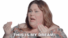 this is my dream chrissy metz my hope thats what i wish thats my expectation