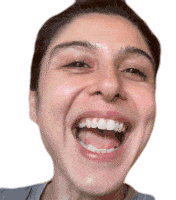 Smile Scherezade Shroff Sticker - Smile Scherezade Shroff Grin Stickers