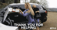 Thank You For Helping Grace And Frankie GIF - Thank You For Helping Grace And Frankie Season1 GIFs