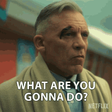 What Are You Gonna Do Harlan GIF - What Are You Gonna Do Harlan Callum Keith Rennie GIFs