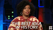 the best idea in history akilah hughes the great debate syfy