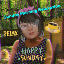 Happy Sunday Coffee GIF - Happy Sunday Coffee Relax GIFs