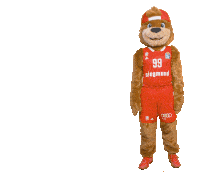 Basketball Lets Go Sticker - Basketball Lets Go Mascot Stickers