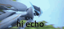 Echo Hi Echo GIF - Echo Hi Echo Echo Overwatch GIFs