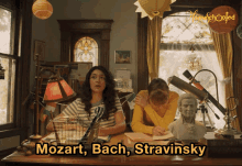 Mozart Bach Stravinsky Greta Hansen GIF - Mozart Bach Stravinsky Greta Hansen Farzanah Haqq GIFs