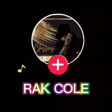 a picture of a person with the name rak cole