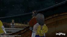 final fantasy x impatience auron yuna hes not here
