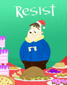 Resist Food GIF - Resist Food Holidays GIFs