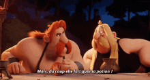 Asterix Le Secret De La Potion Magique GIF - Asterix Le Secret De La Potion Magique Mais Du Coup Elle Fait Quoi Ta Potion GIFs