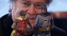 Batman Running Robin GIF