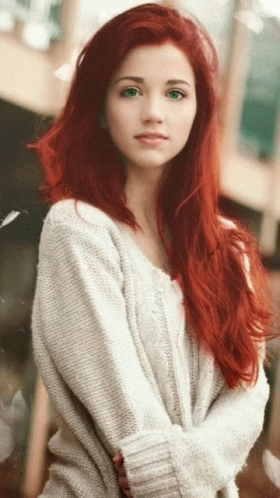 Elliered Red Hair GIF - Elliered Red Hair Green Eyes - Discover & Share GIFs