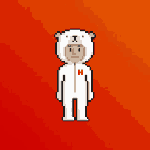 Hirflip Polar Bear GIF - Hirflip Polar Bear Costume GIFs