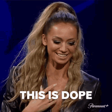 This Is Dope Kate Abdo GIF - This Is Dope Kate Abdo Uefa Champions League GIFs