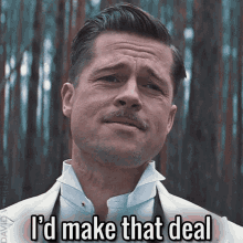 Brad Pitt Deal GIF - Brad Pitt Deal Yeah Right GIFs