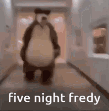 bear five nights at freddys scary