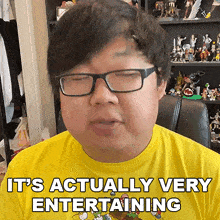 It'S Actually Very Entertaining Sungwon Cho GIF - It'S Actually Very Entertaining Sungwon Cho Prozd GIFs