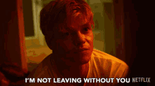 Im Not Leaving Without You Axel Collins GIF - Im Not Leaving Without You Axel Collins White Lines GIFs