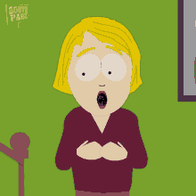 Shocked Linda Stotch GIF - Shocked Linda Stotch South Park GIFs