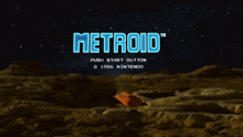 Metroid Samus GIF - Metroid Samus Title GIFs