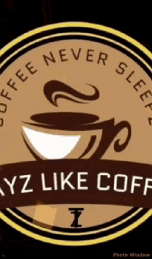 Dayz Like Coffee Coffee Never Sleeps GIF