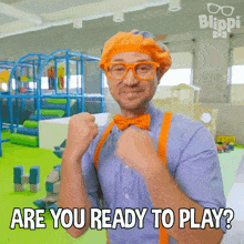 Are You Ready To Play Blippi GIF - Are You Ready To Play Blippi Blippi Wonders Educational Cartoons For Kids GIFs