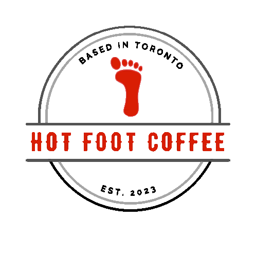 Hot Foot Coffee Espresso Sticker - Hot Foot Coffee Espresso Coffee Stickers