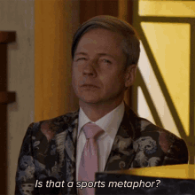 Is That A Sports Metaphor Felix Staples GIF - Is That A Sports Metaphor Felix Staples The Good Fight GIFs
