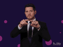 Michael Bublé Heart GIF