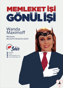Wanda Maixmoff Yandaş Wanda GIF - Wanda Maixmoff Yandaş Wanda Yandaş Scarlet Witch GIFs
