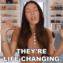 Theyre Life Changing Shea Whitney GIF - Theyre Life Changing Shea Whitney They Changed My Life GIFs