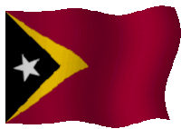 Timorleste Flag Sticker - Timorleste Flag Windy Stickers