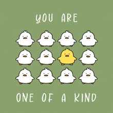 You Are One Of A Kind World Compliment Day GIF - You Are One Of A Kind World Compliment Day March 1 GIFs