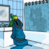 Shower Time Clean Up GIF - Shower Time Clean Up Pro Gamers Guide GIFs