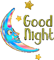 Good Night Moon Sticker - Good Night Moon Stars Stickers