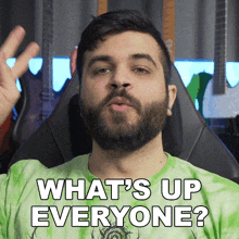 Whats Up Everyone Andrew Baena GIF - Whats Up Everyone Andrew Baena Hows It Going GIFs