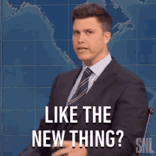 Like The New Thing Saturday Night Live GIF - Like The New Thing Saturday Night Live Weekend Update GIFs