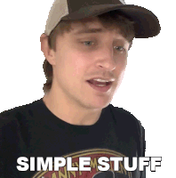 Simple Stuff Danny Mullen Sticker - Simple Stuff Danny Mullen Simple Things Stickers