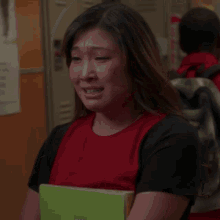 Glee Tina Crying GIF